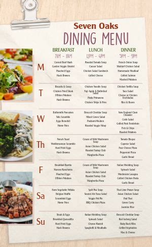 miu dining hall menu.